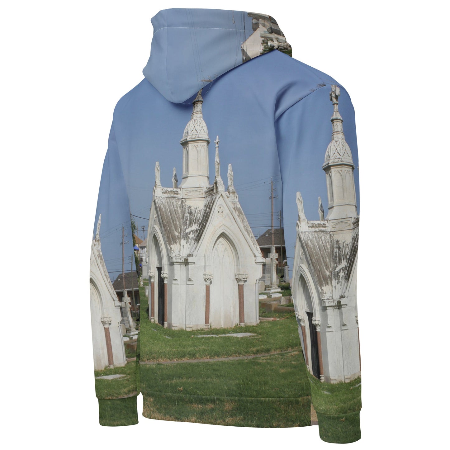 Made In Galveston Old City Cemetery Haunted Halloween HoodieDIRECT-TO-FABRICMade In Galveston