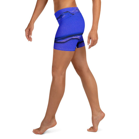 Money Coo Women's MIG Stretch Gym ShortsApparelMade In Galveston