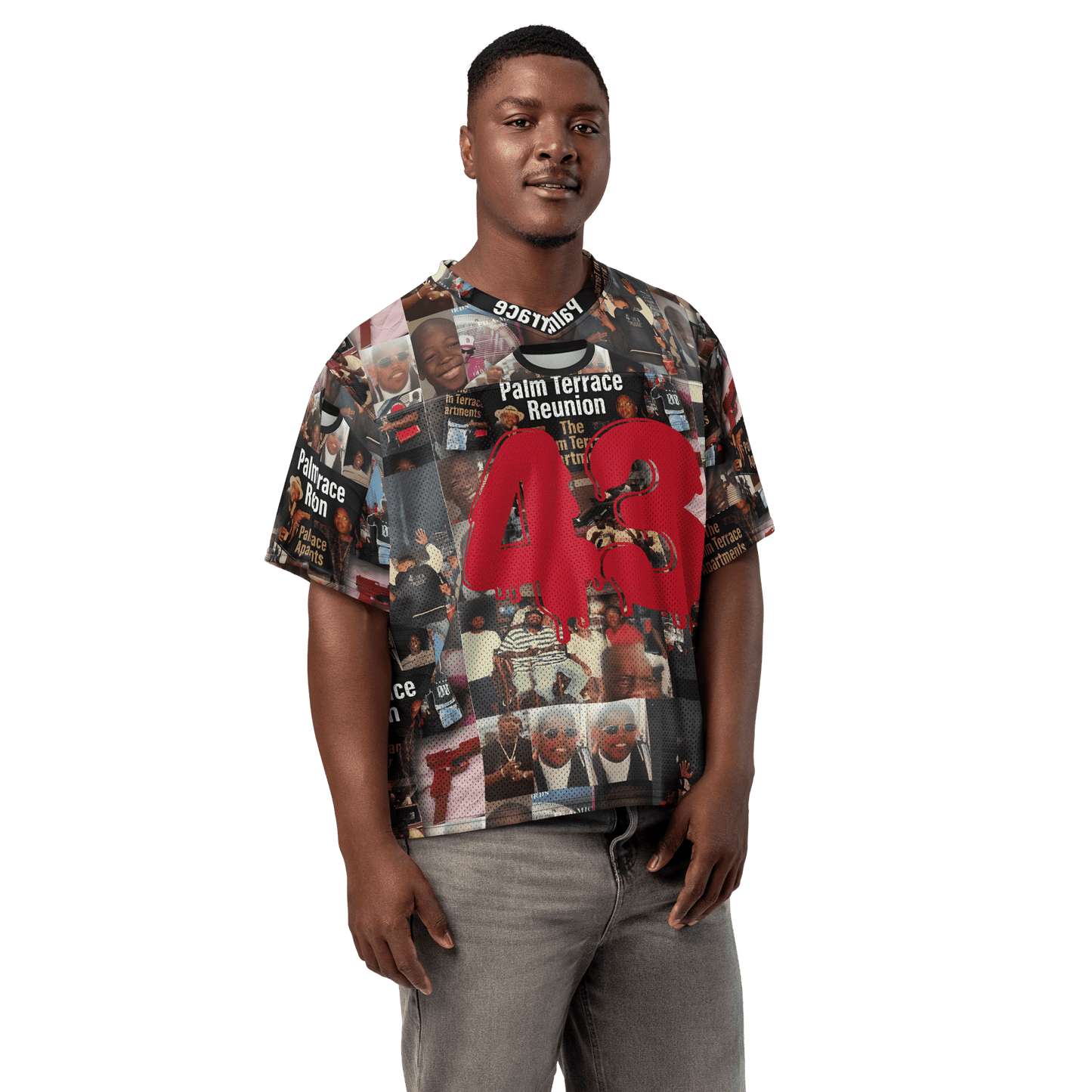 Money Coo 43rd Street Boxy football jerseyMade In Galveston