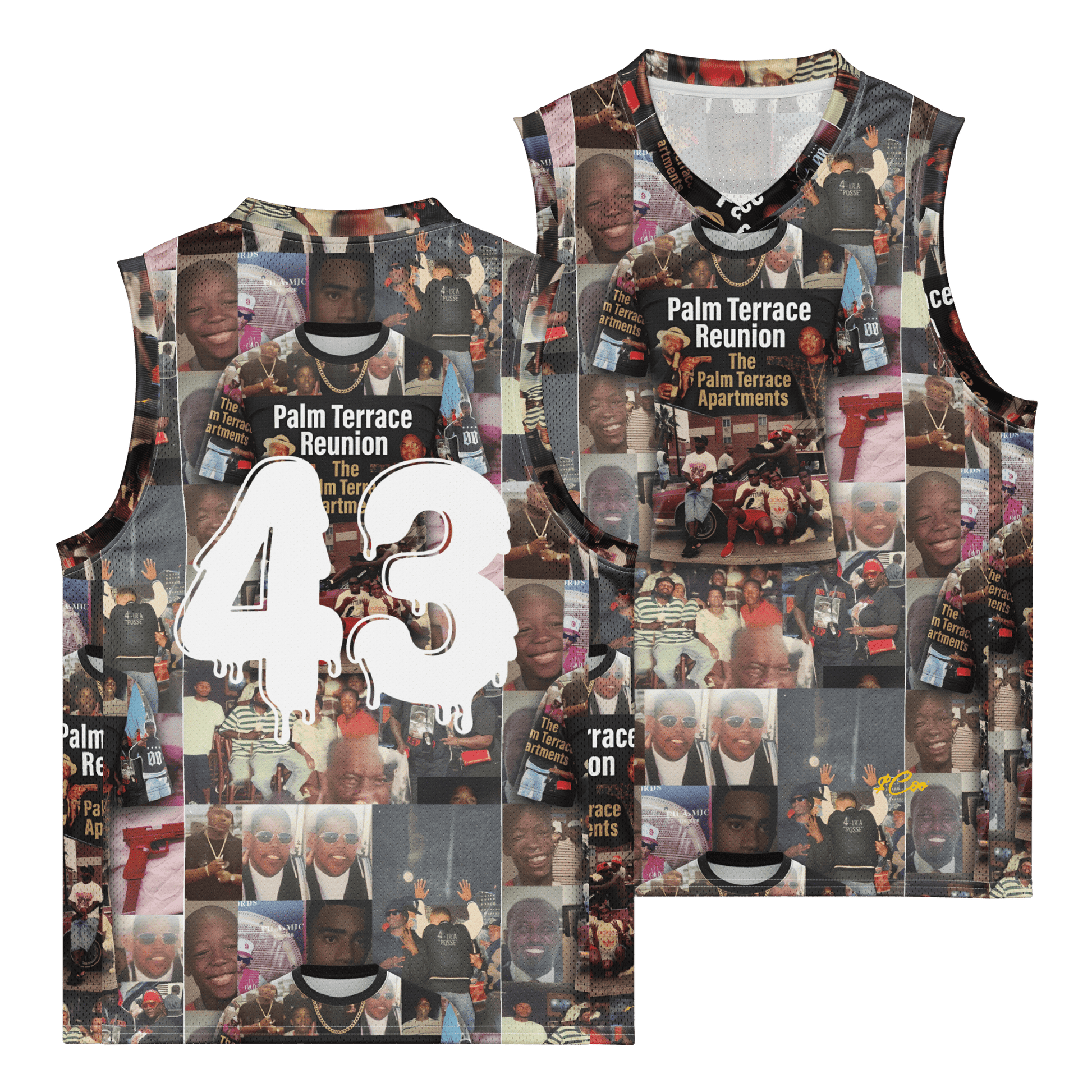 Money Coo 43rd Street Premium basketball jerseyCUT-SEWMade In Galveston