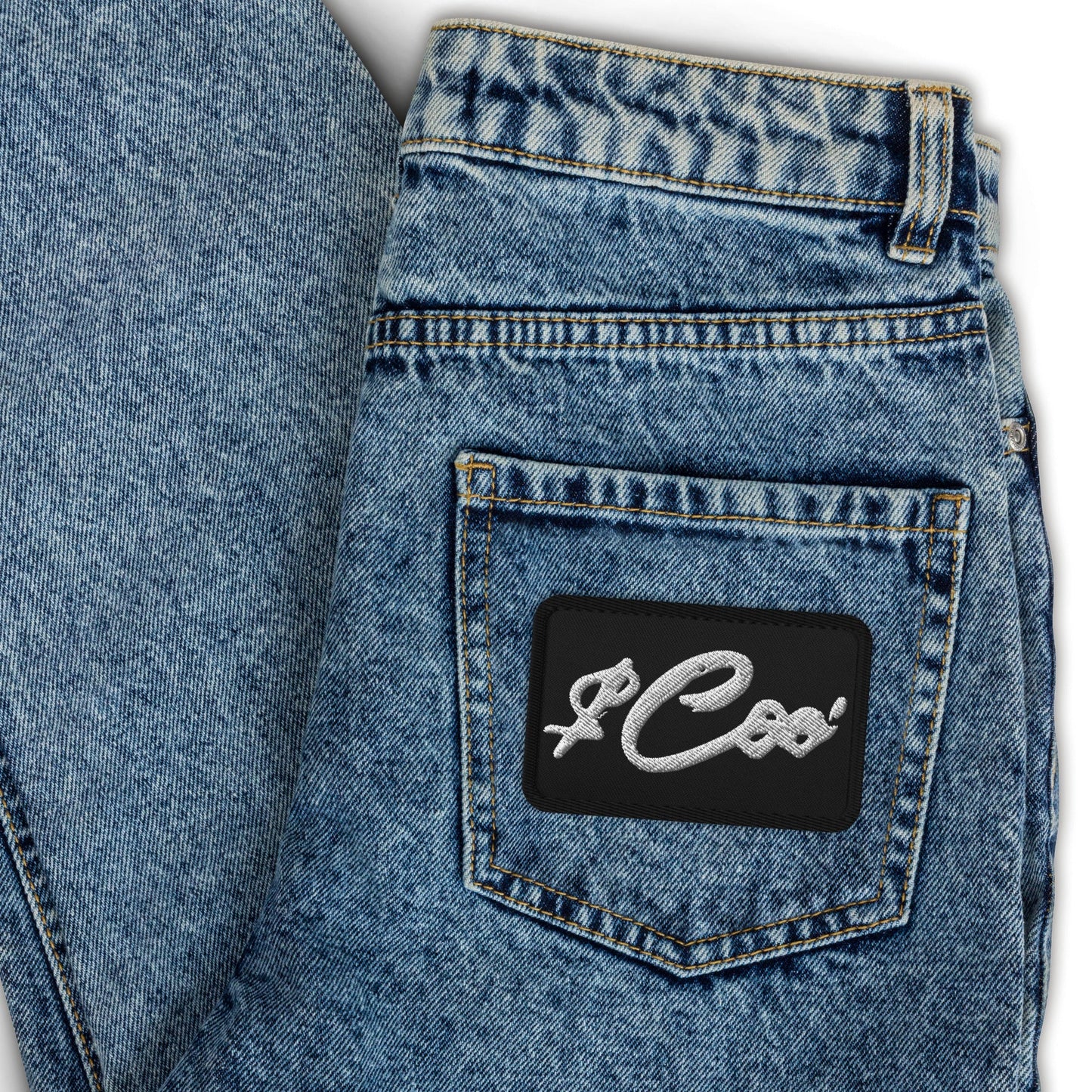 Money Coo Embroidered patchesMade In Galveston