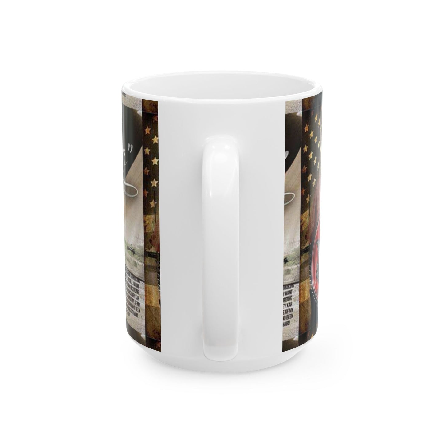 Money Matters Ceramic Mug — Vintage Americana Financial Quote Coffee Cup (11oz/15oz)MugMade In Galveston