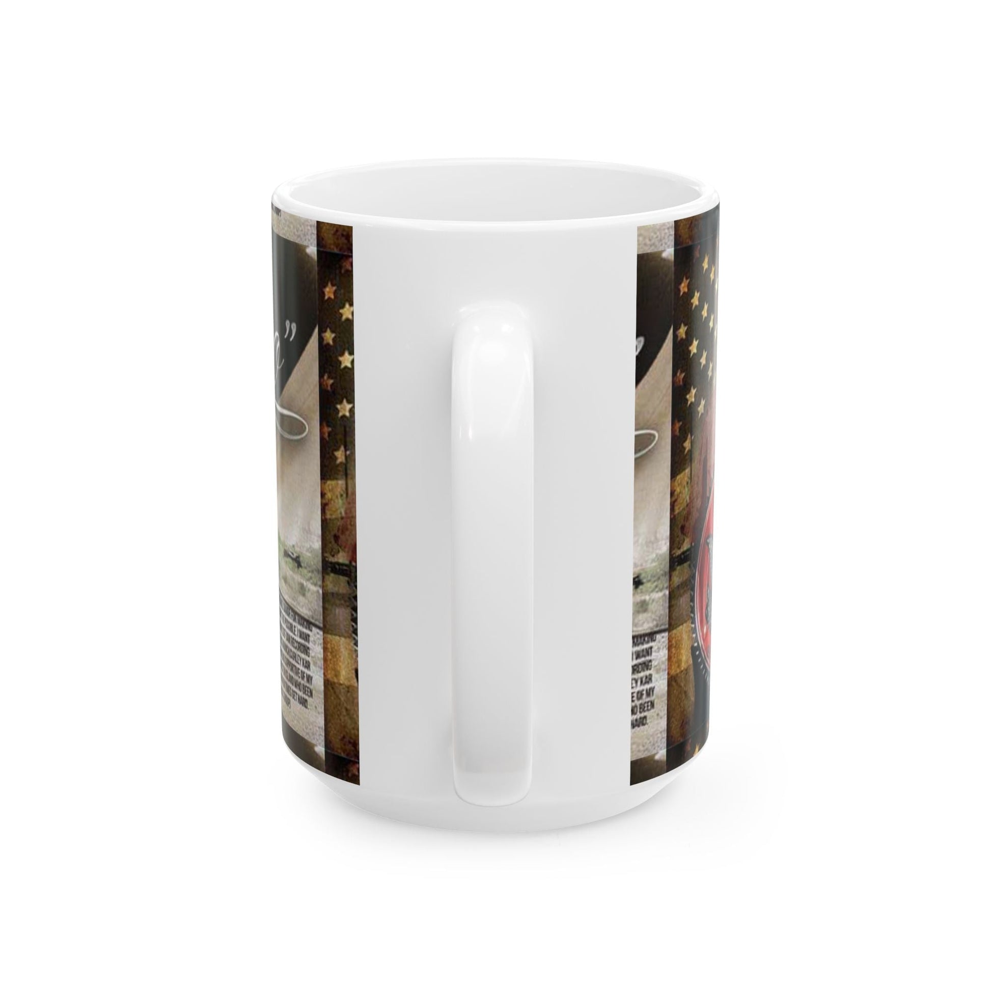 Money Matters Ceramic Mug — Vintage Americana Financial Quote Coffee Cup (11oz/15oz)MugMade In Galveston