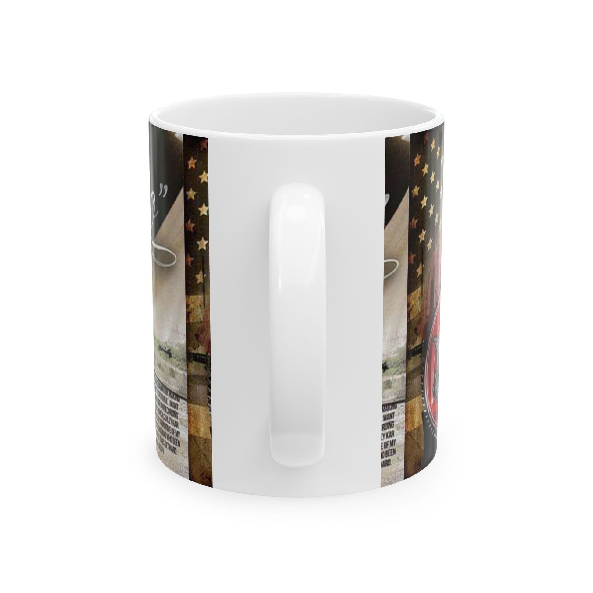 Money Matters Ceramic Mug — Vintage Americana Financial Quote Coffee Cup (11oz/15oz)MugMade In Galveston