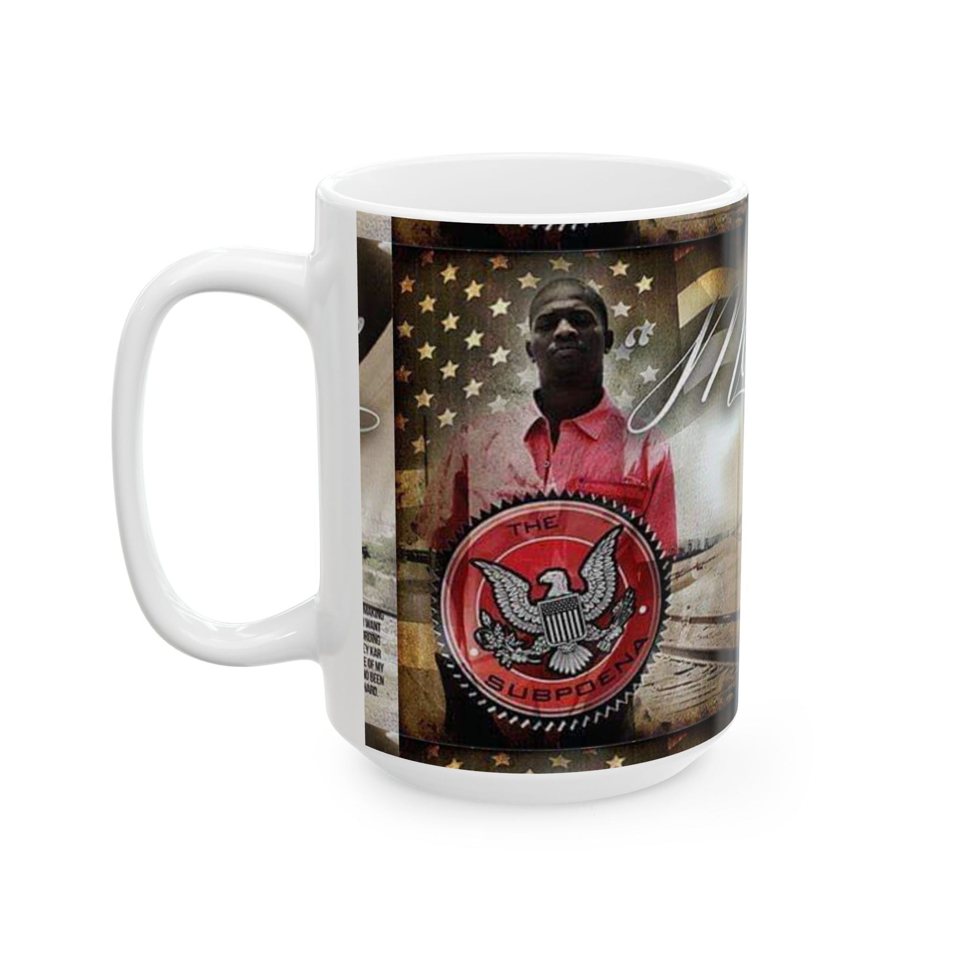 Money Matters Ceramic Mug — Vintage Americana Financial Quote Coffee Cup (11oz/15oz)MugMade In Galveston