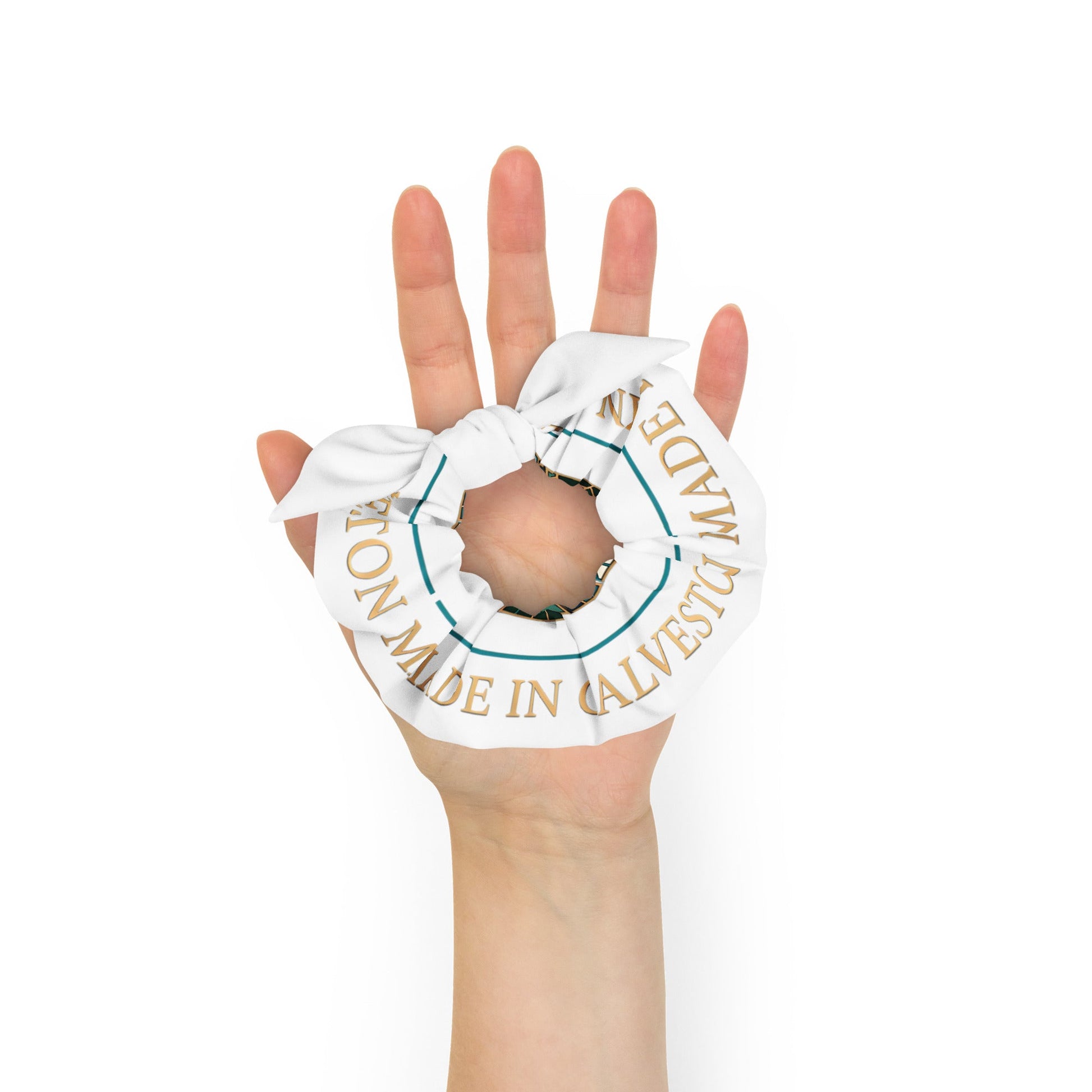 MADE IN GALVESTON Microfiber ScrunchieMade In Galveston