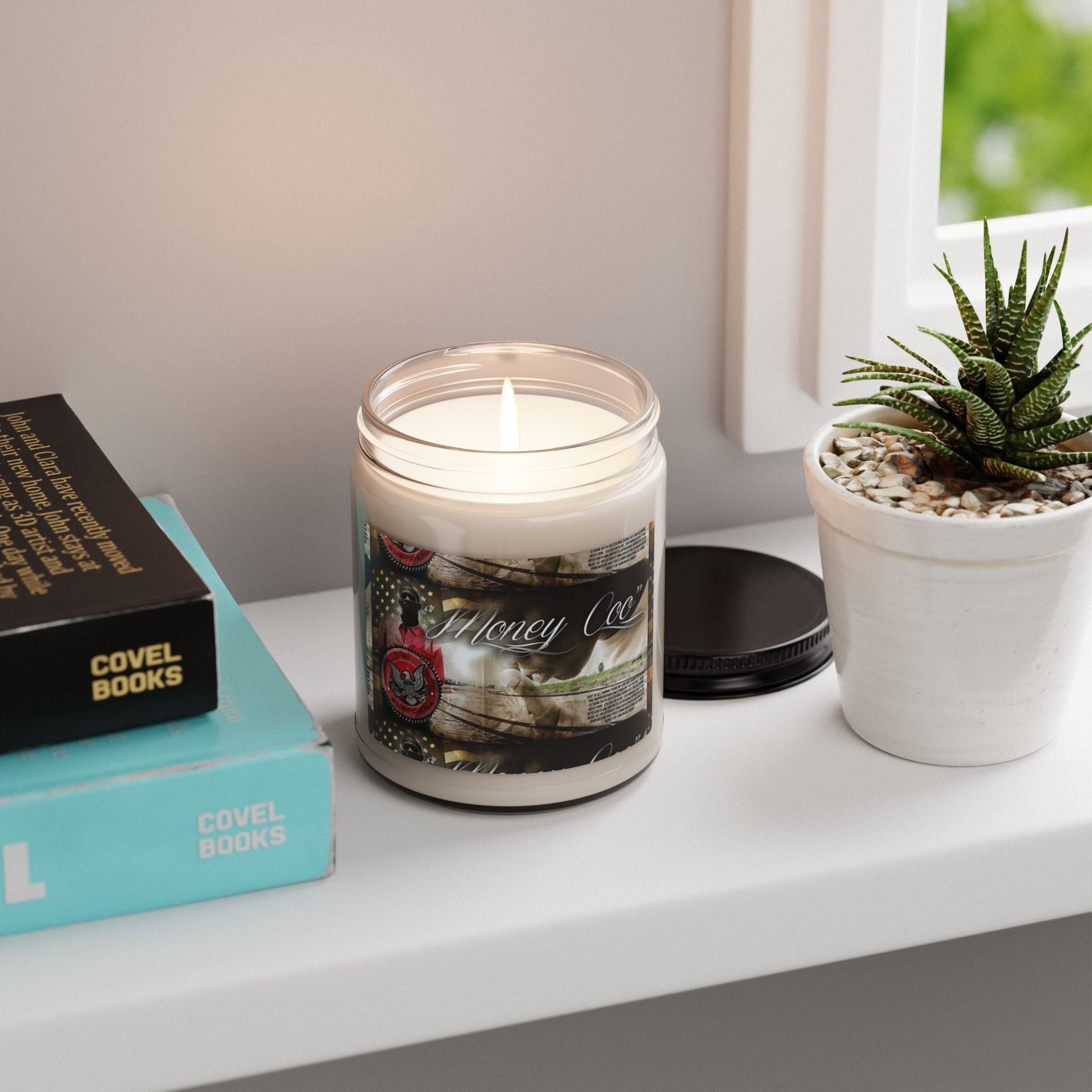 Scented Soy Candle, 9ozHome DecorMade In Galveston