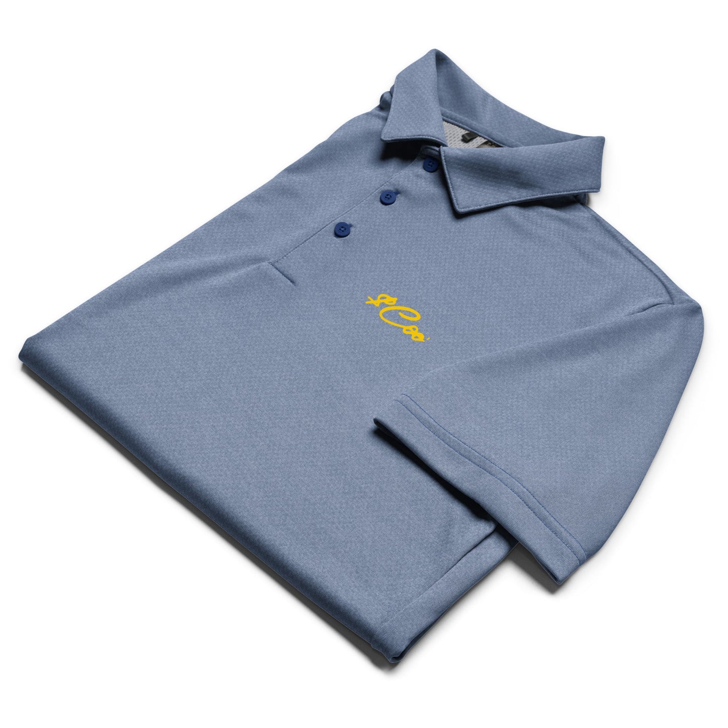 Signature Money Coo adidas space-dyed poloDTFILMMade In Galveston
