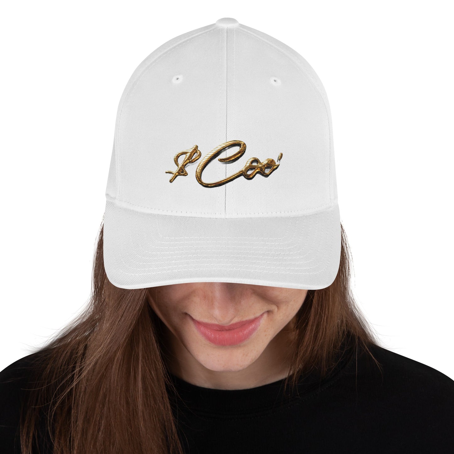 Signature Money Coo Gold Label Structured Twill CapMade In Galveston