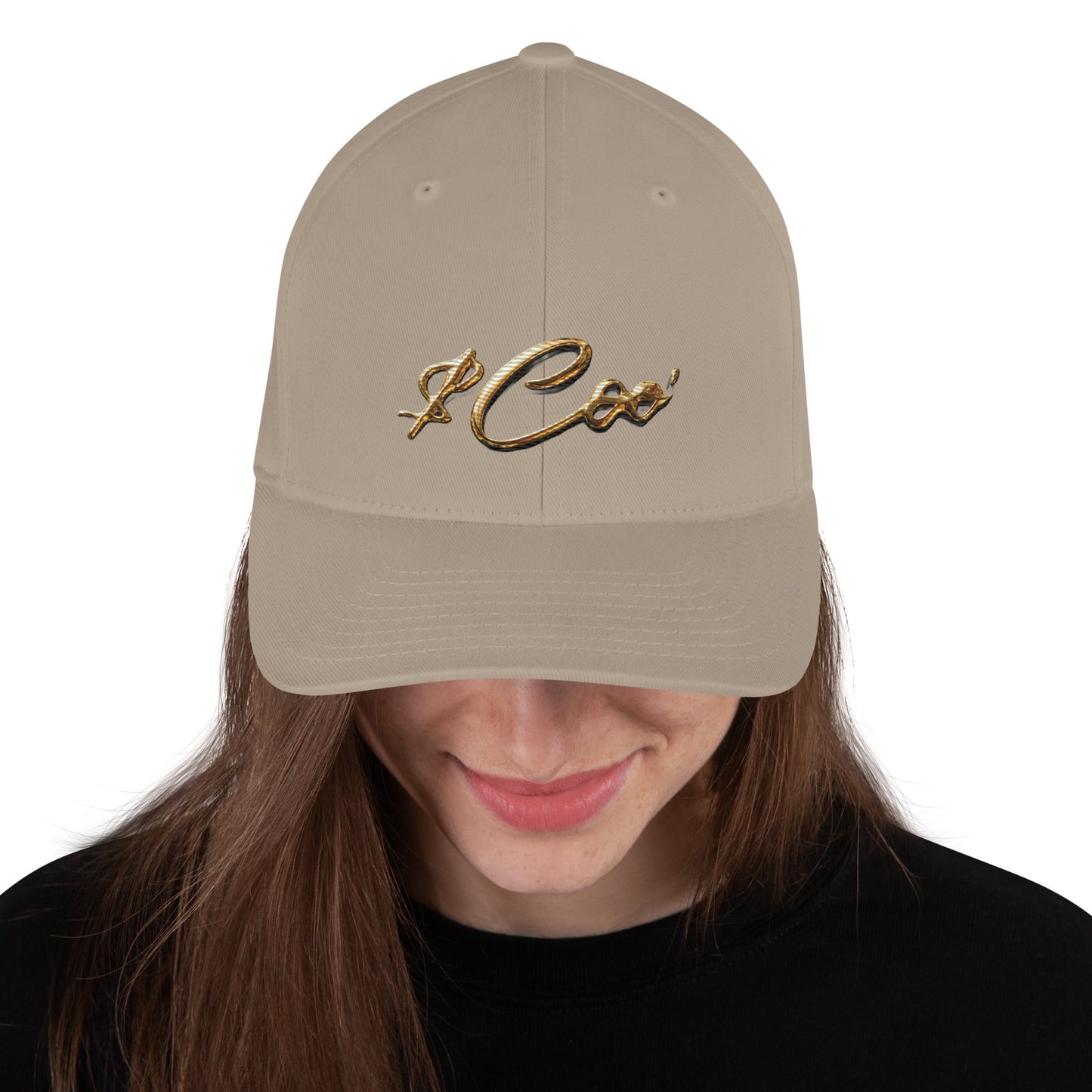 Signature Money Coo Gold Label Structured Twill CapMade In Galveston