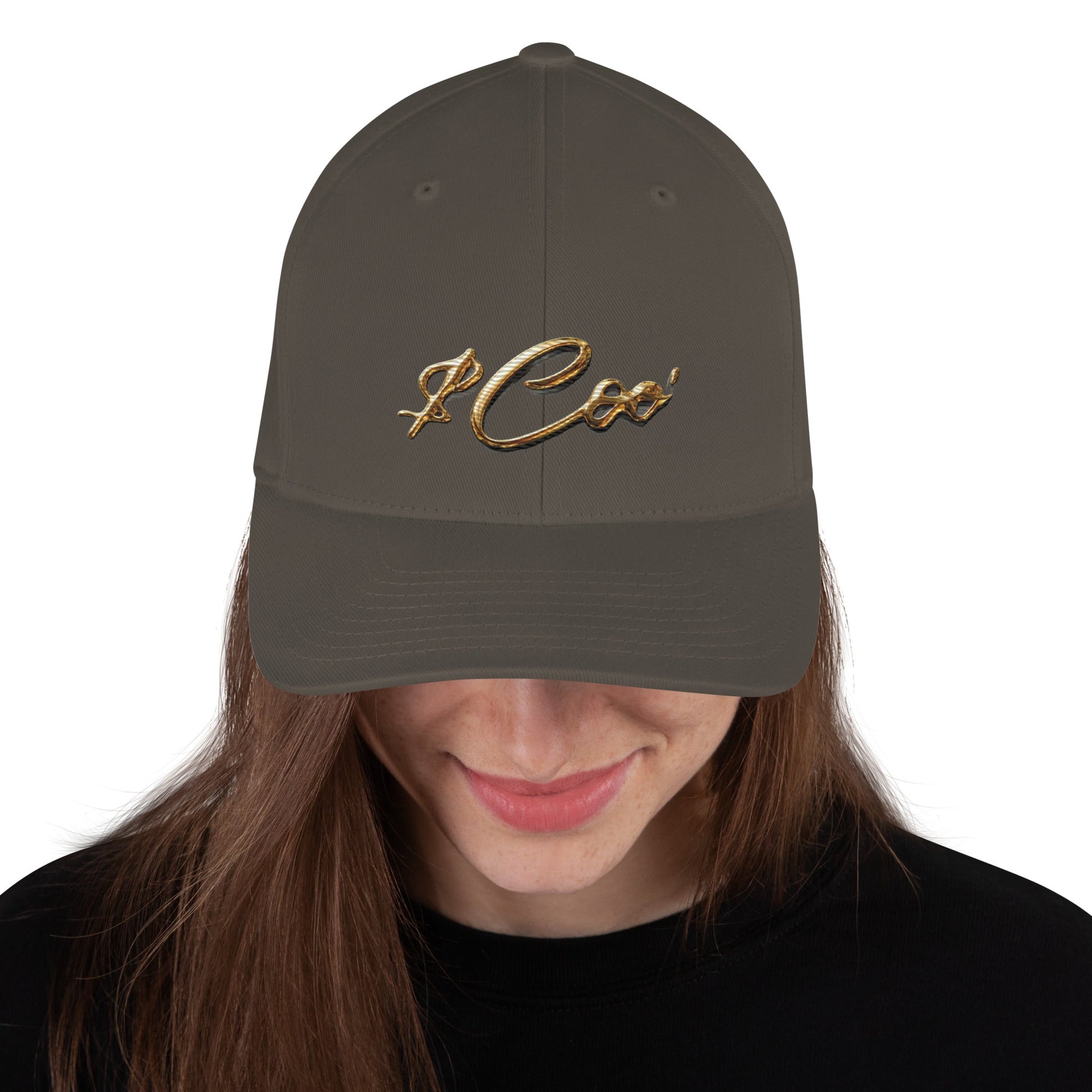 Signature Money Coo Gold Label Structured Twill CapMade In Galveston