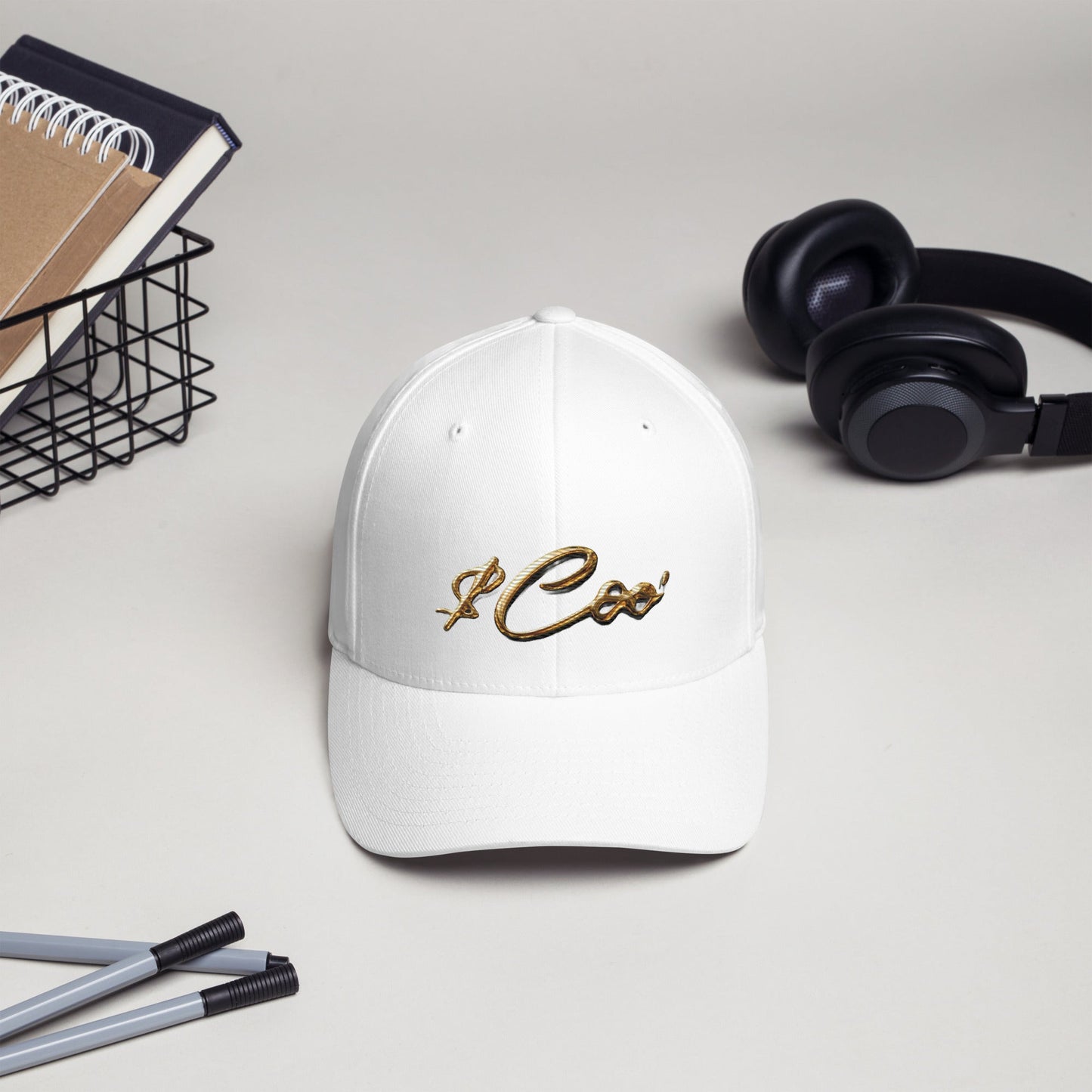 Signature Money Coo Gold Label Structured Twill CapMade In Galveston