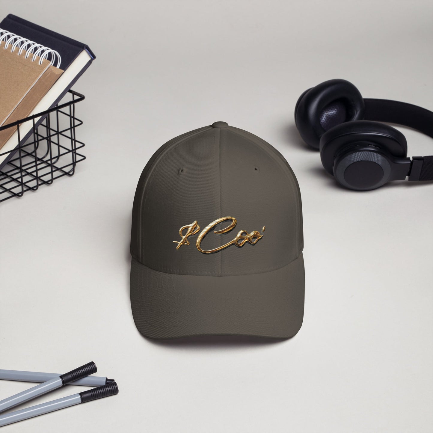 Signature Money Coo Gold Label Structured Twill CapMade In Galveston