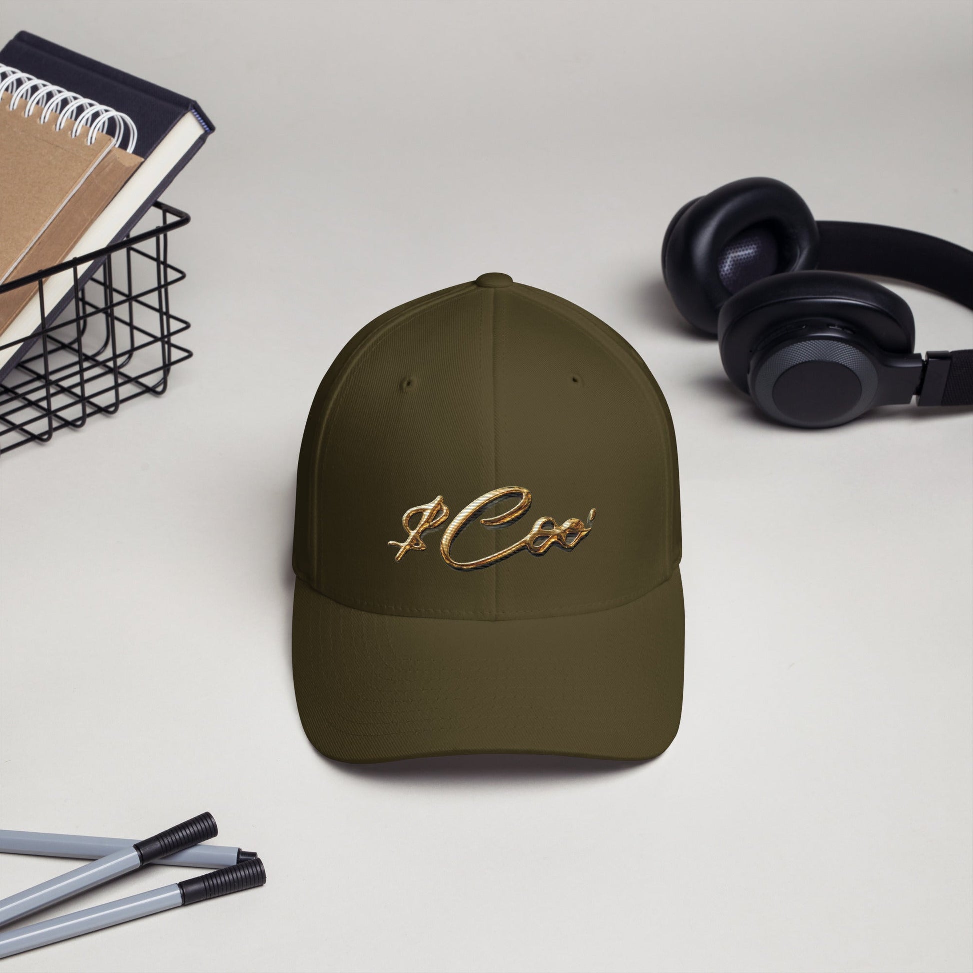 Signature Money Coo Gold Label Structured Twill CapMade In Galveston