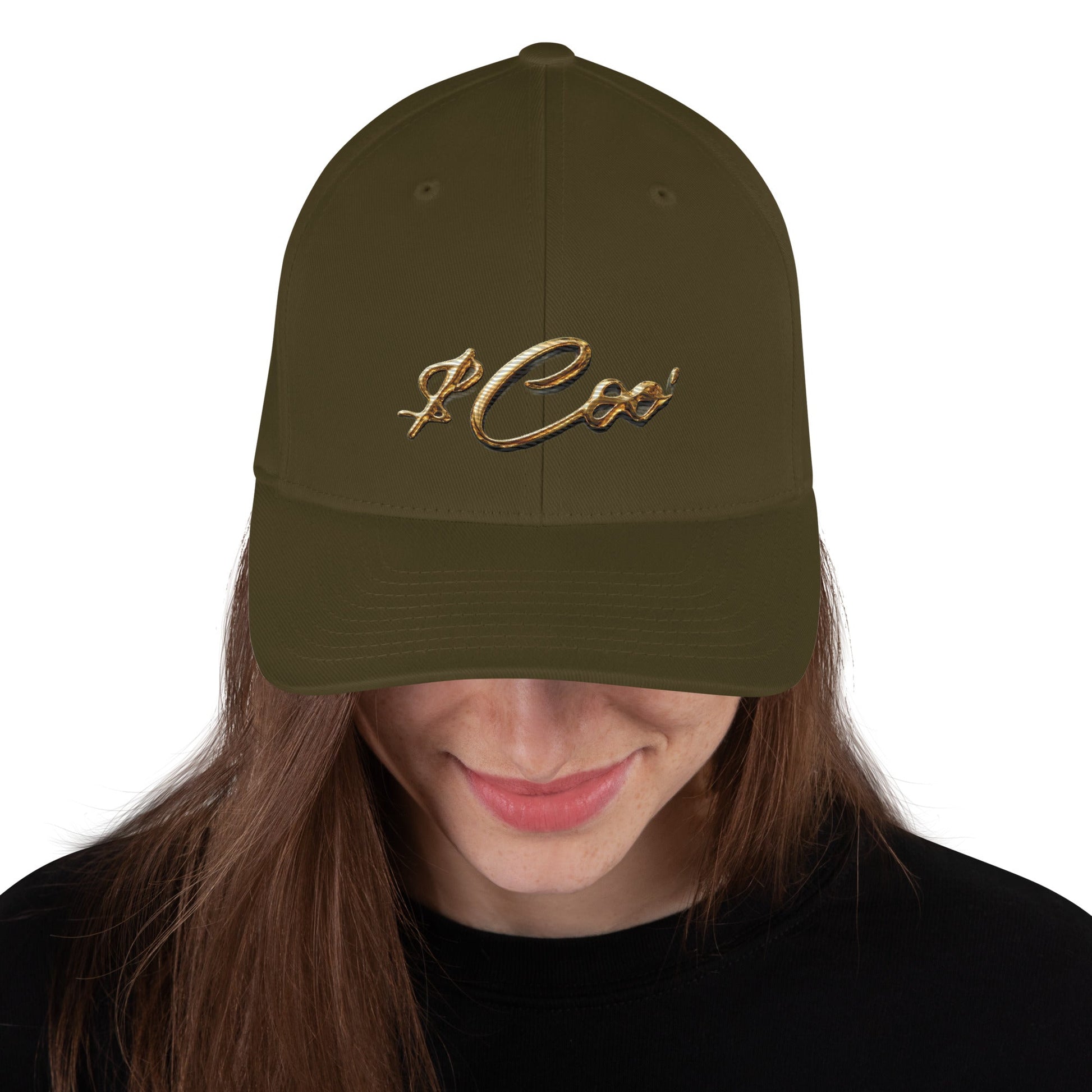 Signature Money Coo Gold Label Structured Twill CapMade In Galveston