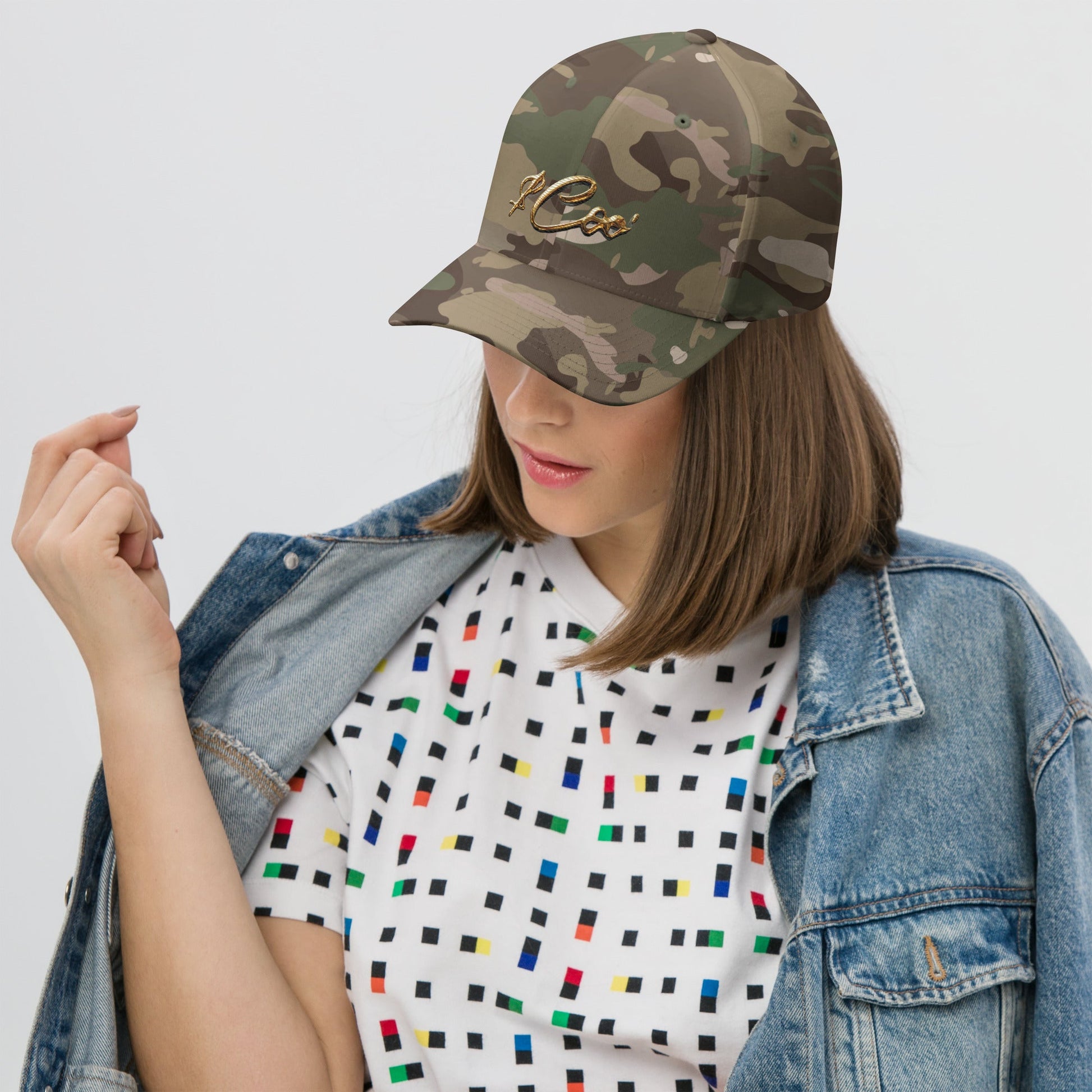 Signature Money Coo Gold Label Structured Twill CapMade In Galveston