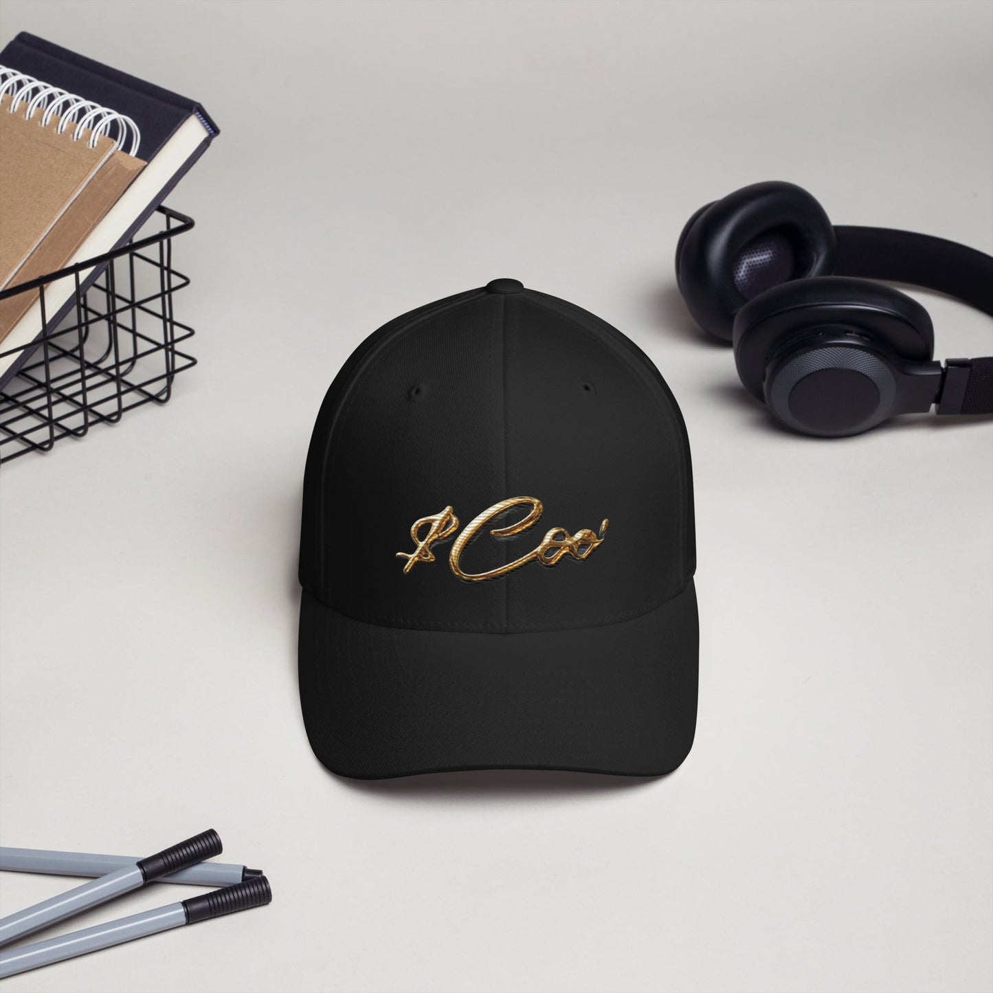 Signature Money Coo Gold Label Structured Twill CapMade In Galveston