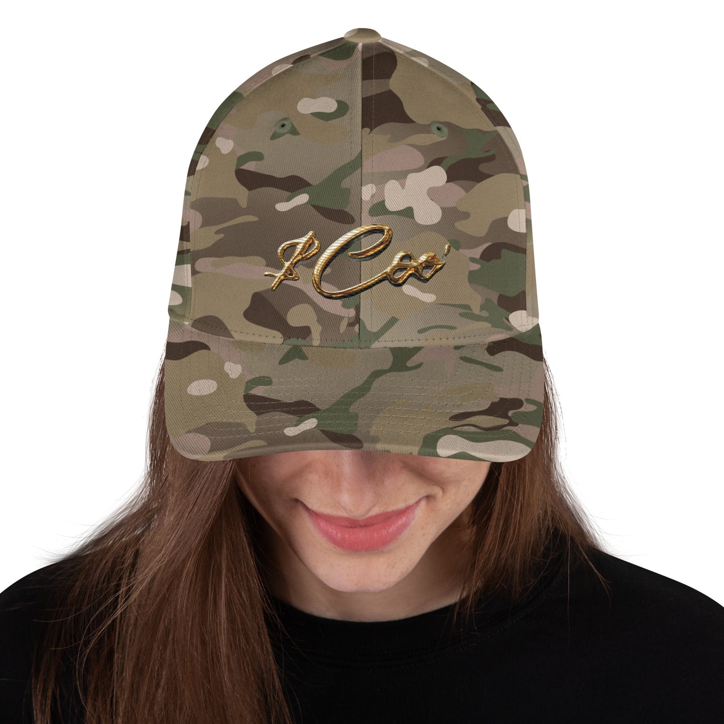 Signature Money Coo Gold Label Structured Twill CapMade In Galveston