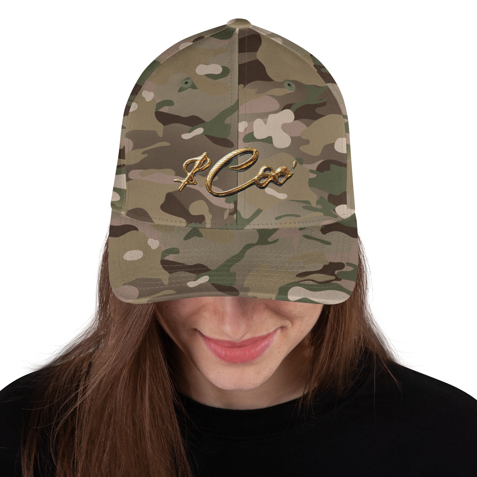 Signature Money Coo Gold Label Structured Twill CapMade In Galveston