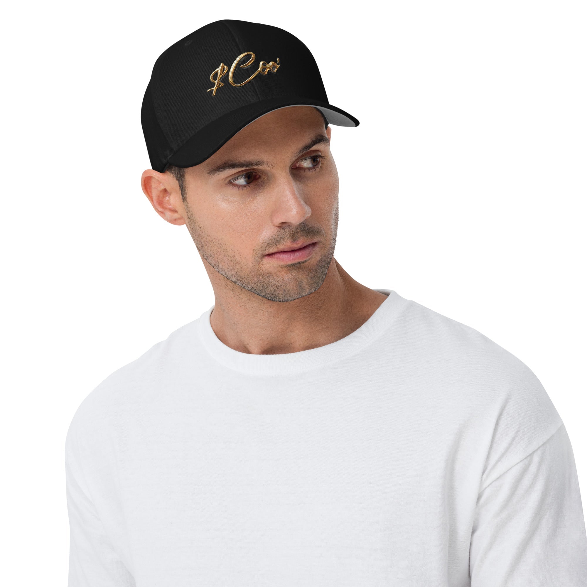Signature Money Coo Gold Label Structured Twill Cap - Made In Galveston
