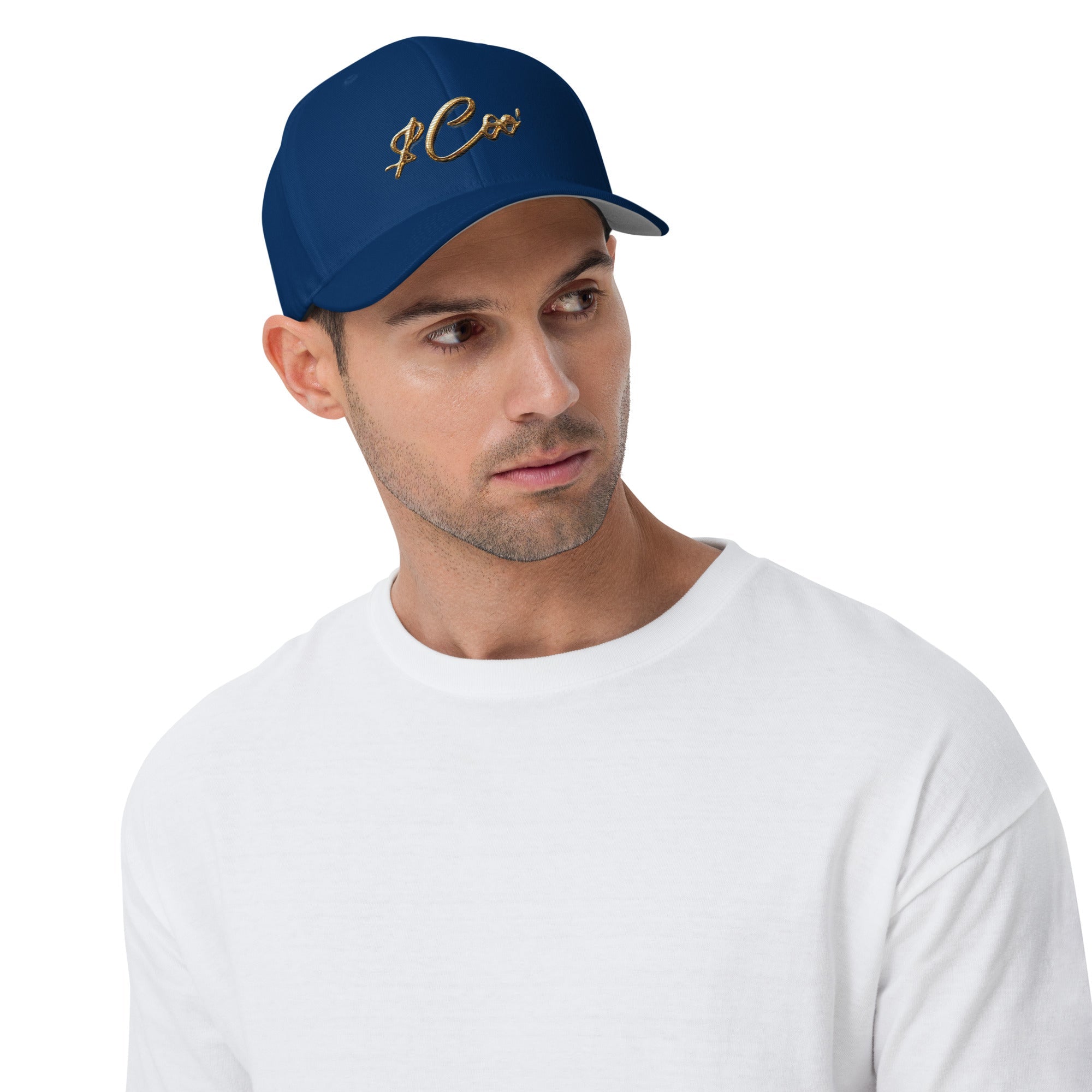 Signature Money Coo Gold Label Structured Twill Cap - Made In Galveston