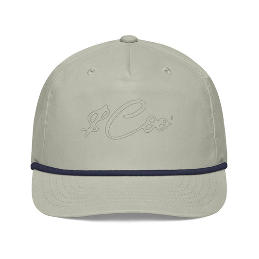 Signature Money Coo Golf rope capEMBROIDERYMade In Galveston