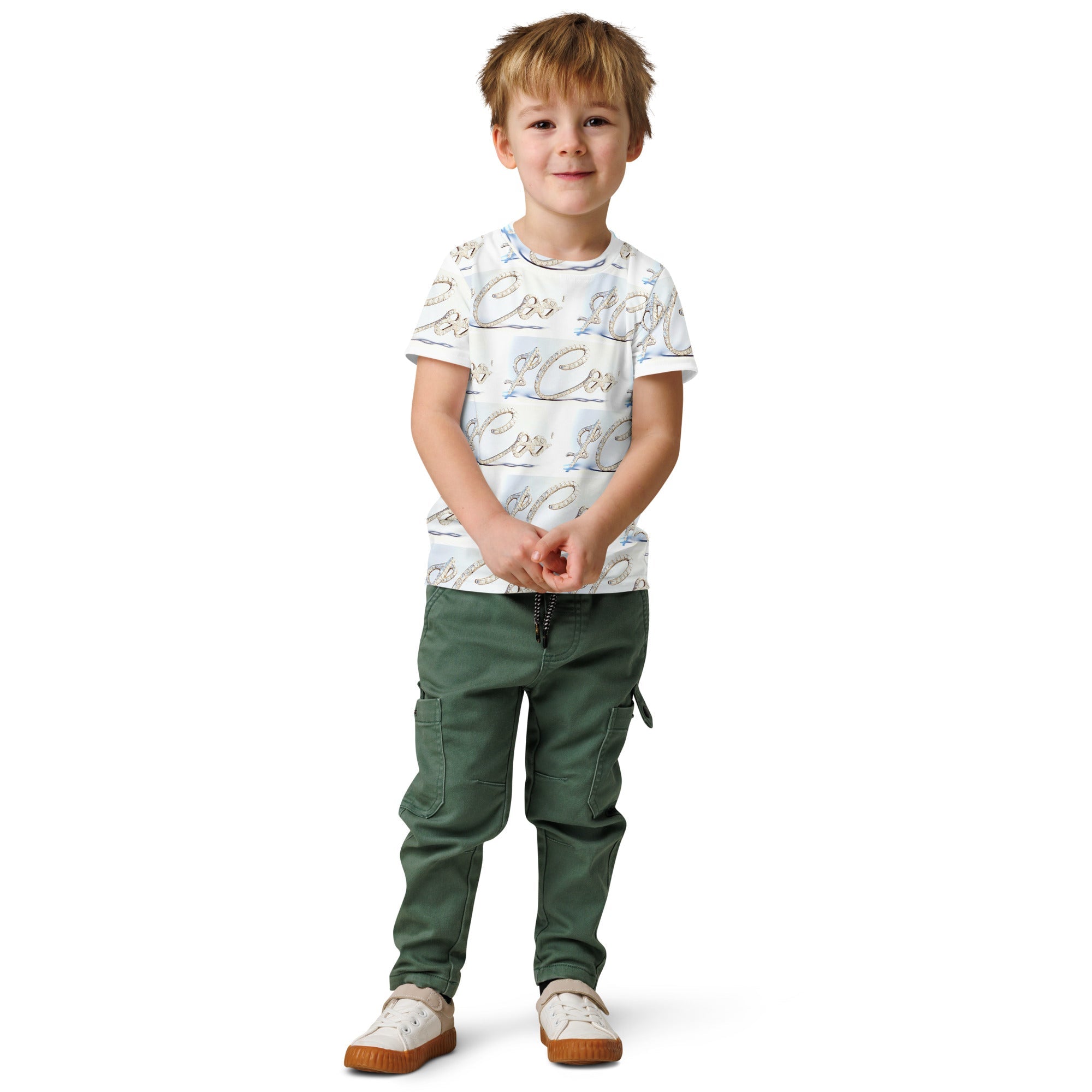 Signature Money Coo Kids cotton crew neck t-shirt - Made In Galveston