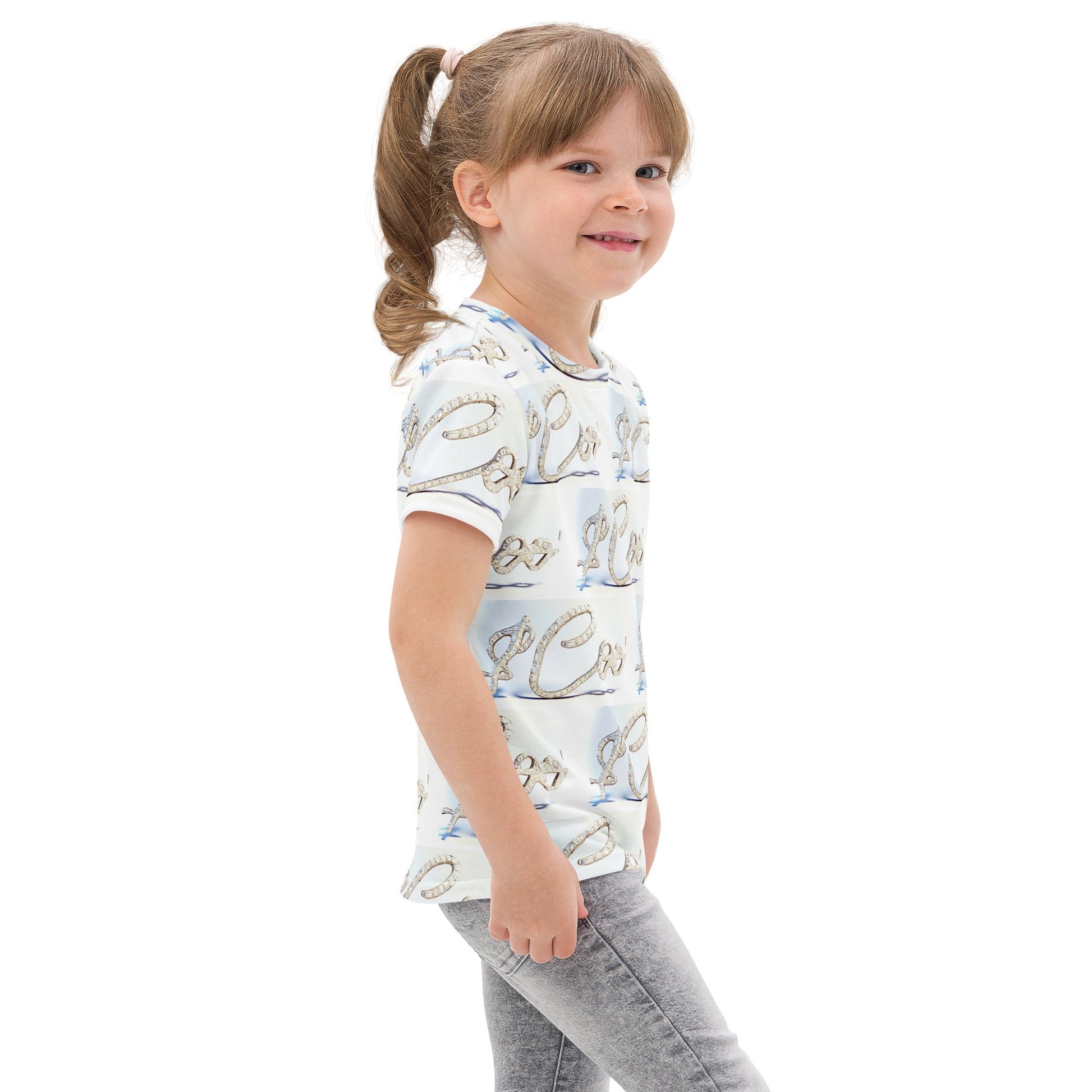 Signature Money Coo Kids cotton crew neck t-shirtDIRECT-TO-FABRICMade In Galveston