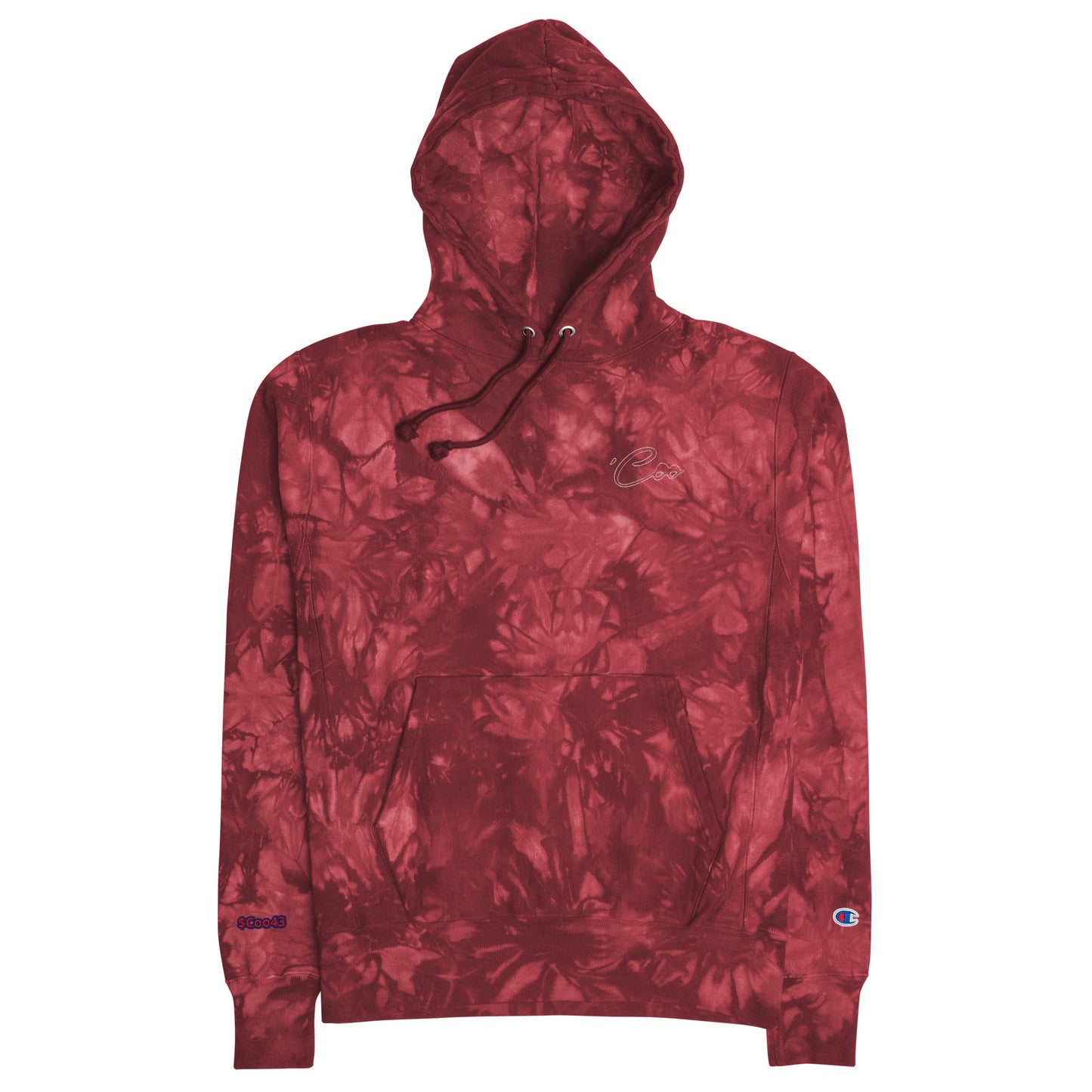 Money Coo Unisex Champion Tie-Dye HoodieApparelMade In Galveston